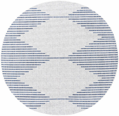 Stephan Blue & Cream Outdoor Rug