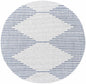 Stephan Blue & Cream Outdoor Rug