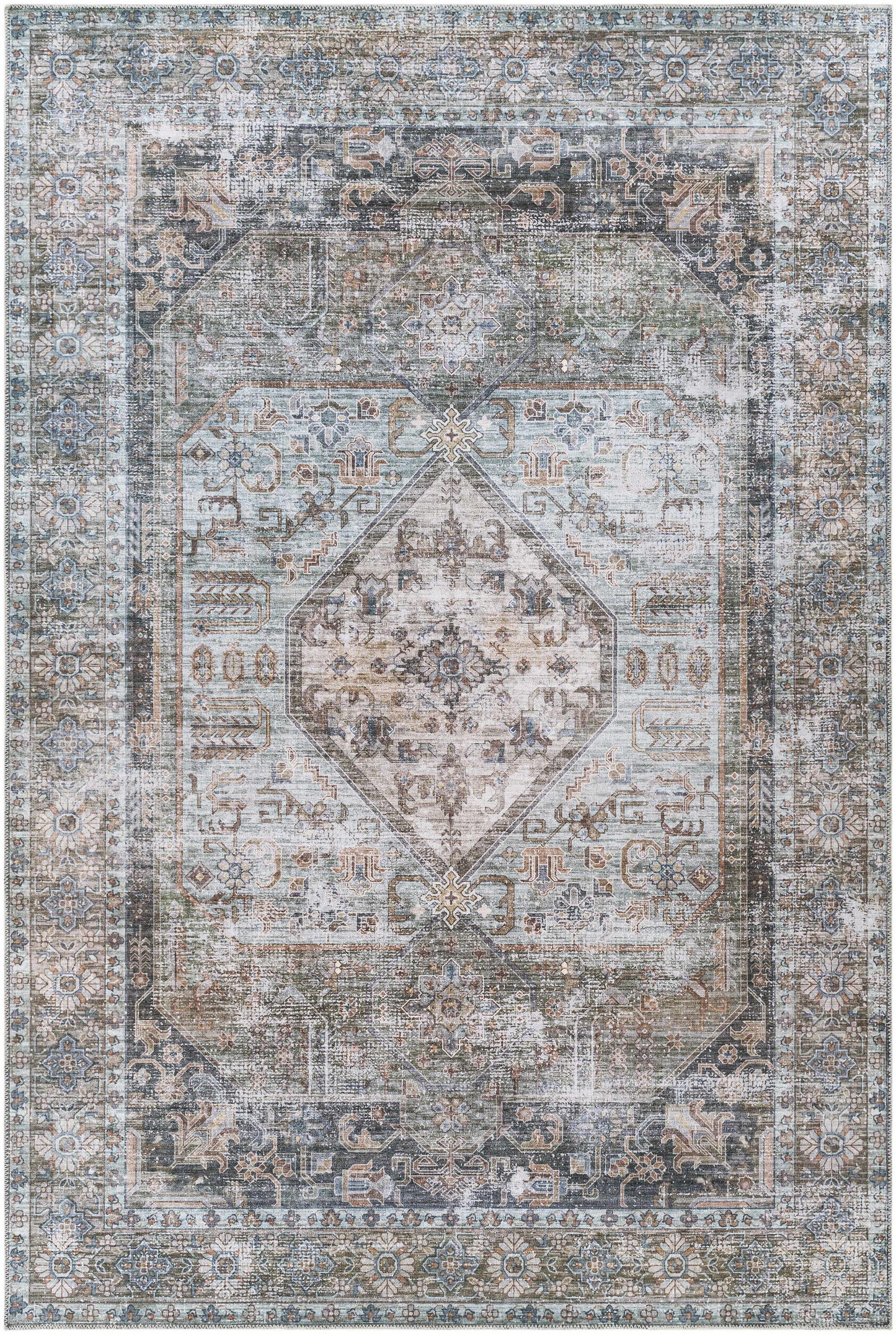 Enlow Washable Area Rug