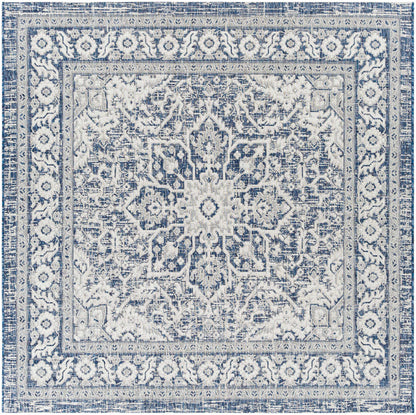 Etoile Navy Blue Performance Rug