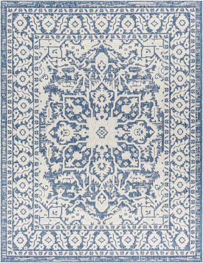 Etoile Navy Blue Performance Rug