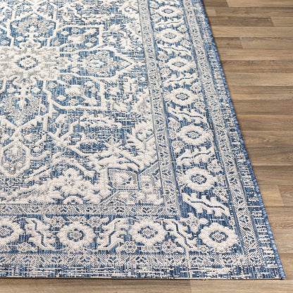 Etoile Navy Blue Performance Rug