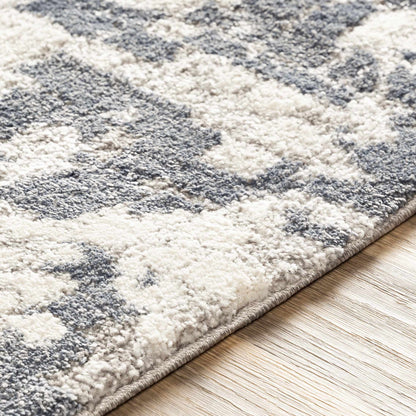 Fencedenim Plush Abstract Rug