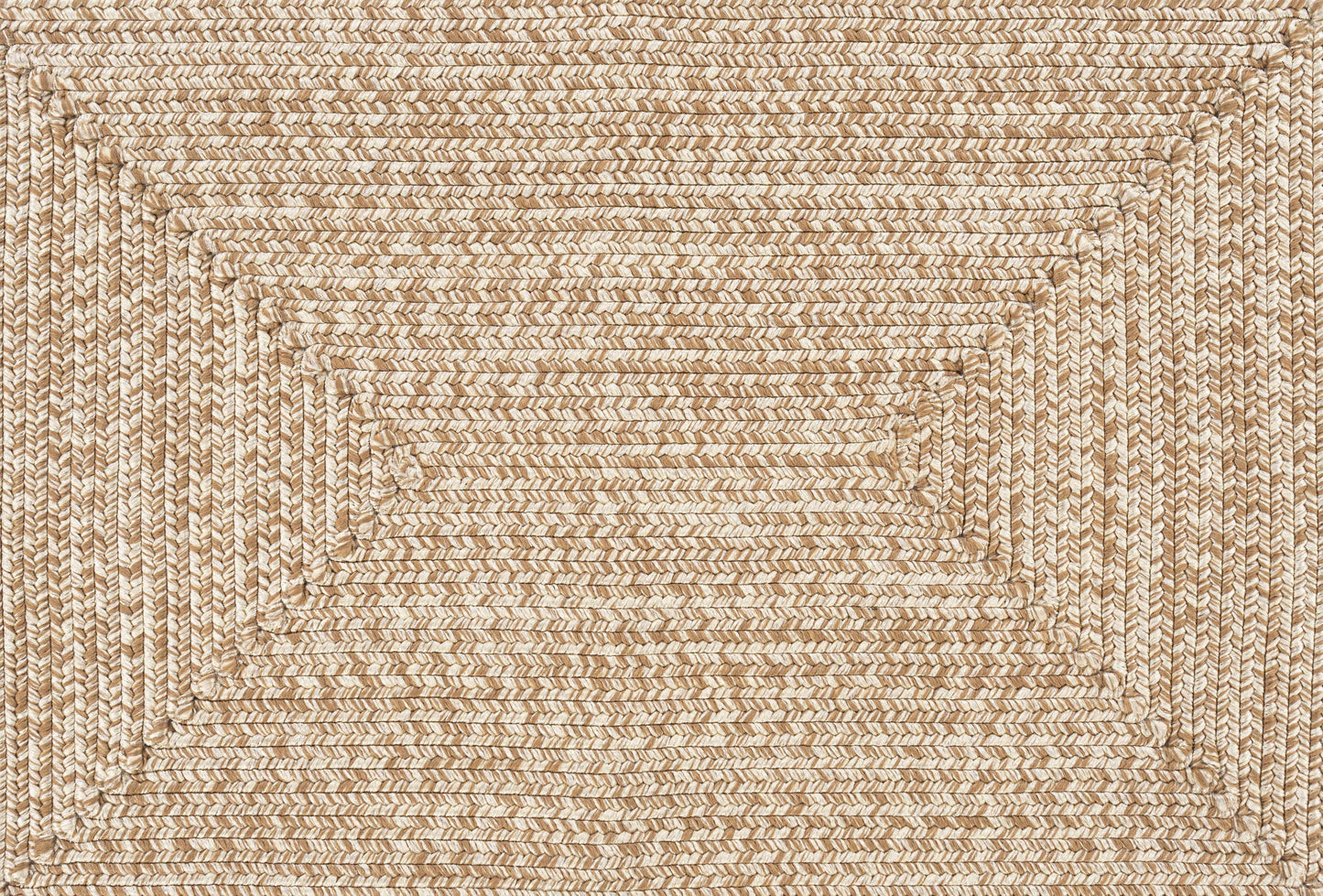 Cream Braided Faux Jute Rug