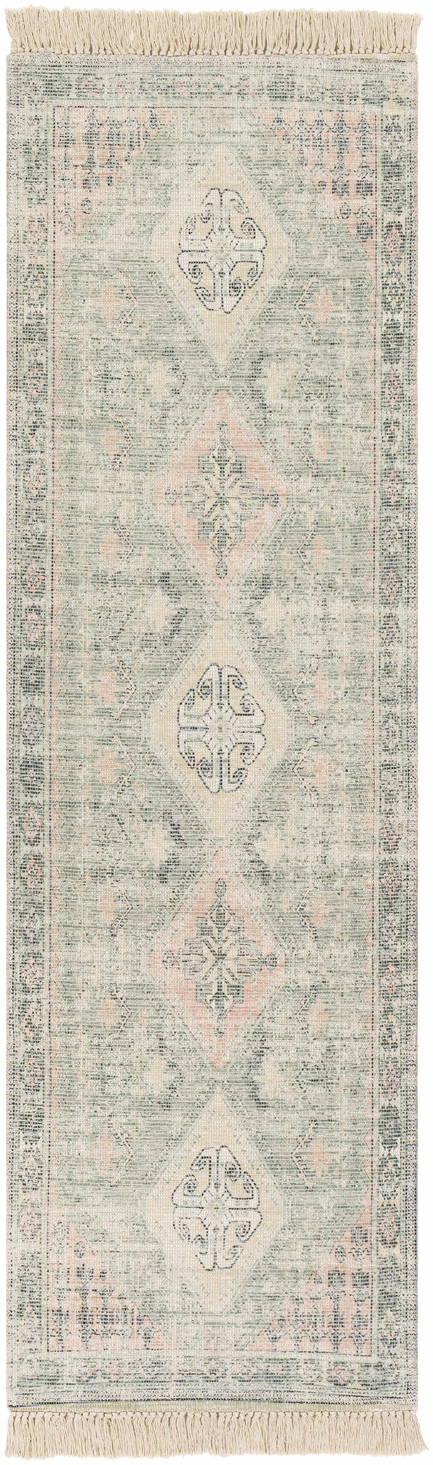 Foraker Sage Green Cotton Rug