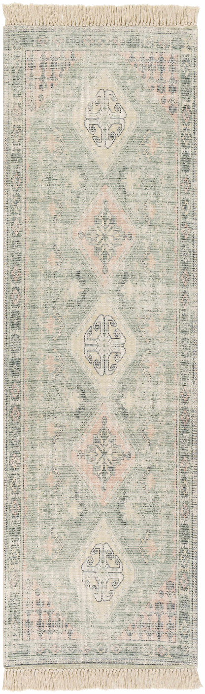 Foraker Sage Green Cotton Rug