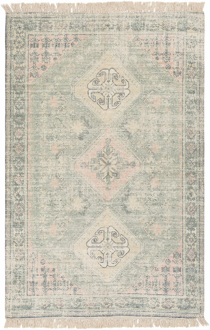 Foraker Sage Green Cotton Rug