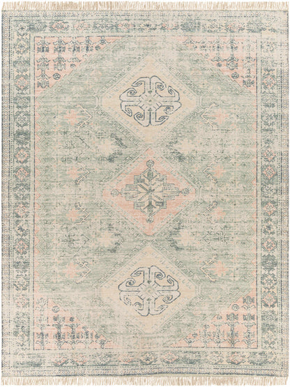 Foraker Sage Green Cotton Rug