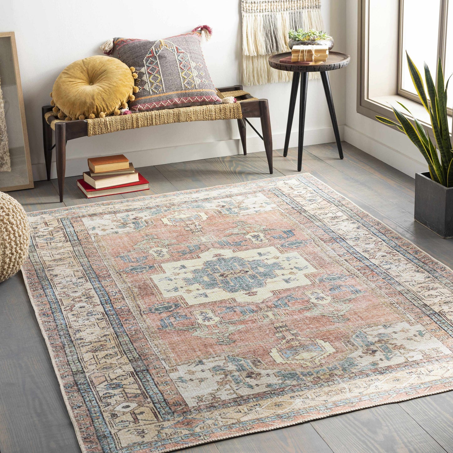 Foulridge Washable Area Rug - Clearance