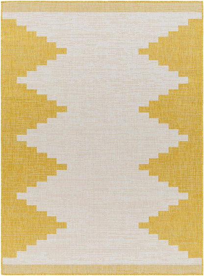 Djugun Yellow Outdoor Rug