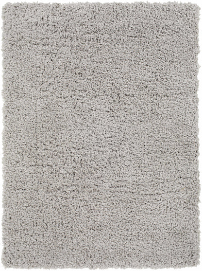 Siari Solid Medium Gray Shag Rug