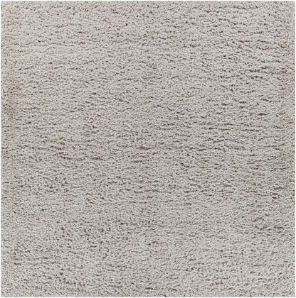 Siari Solid Medium Gray Shag Rug