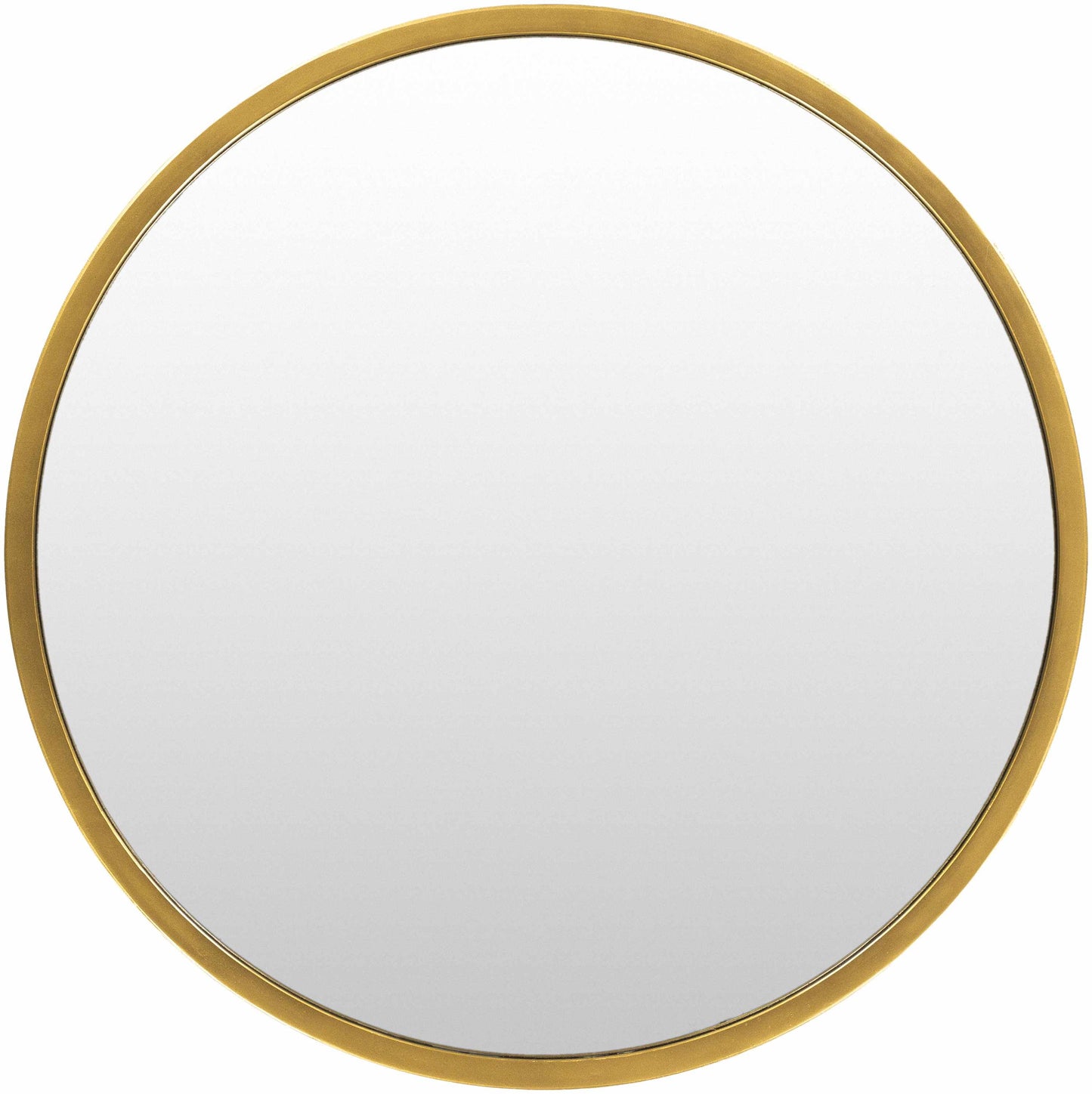 Guinda Round Gold Framed Wall Mirror