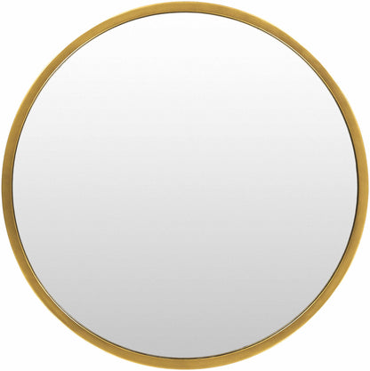 Guinda Round Gold Framed Wall Mirror