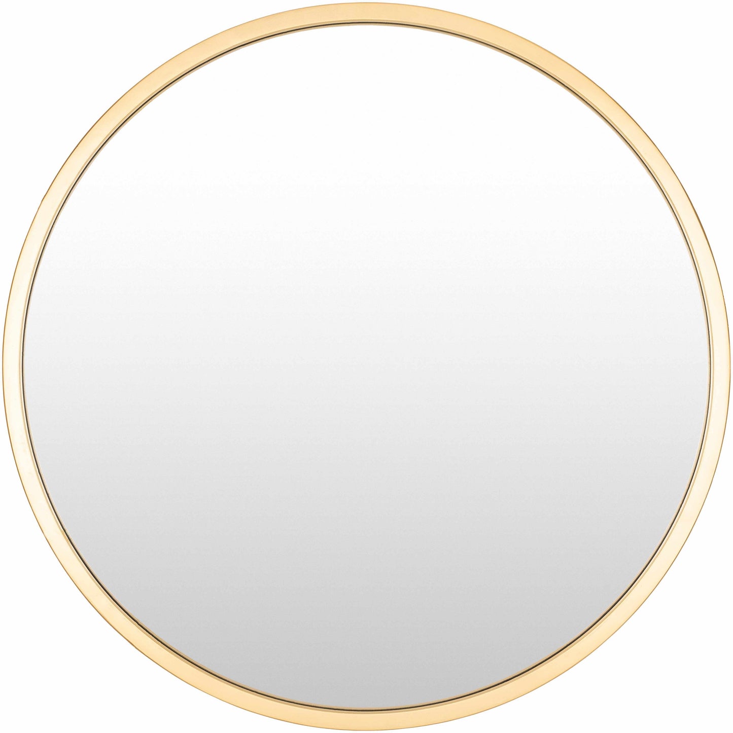 Guinda Round Gold Framed Wall Mirror