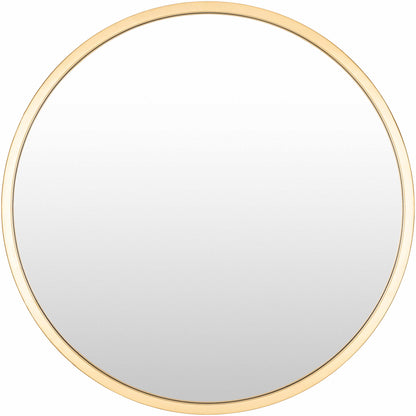 Guinda Round Gold Framed Wall Mirror