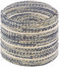 Grayville 18" Jute Pouf