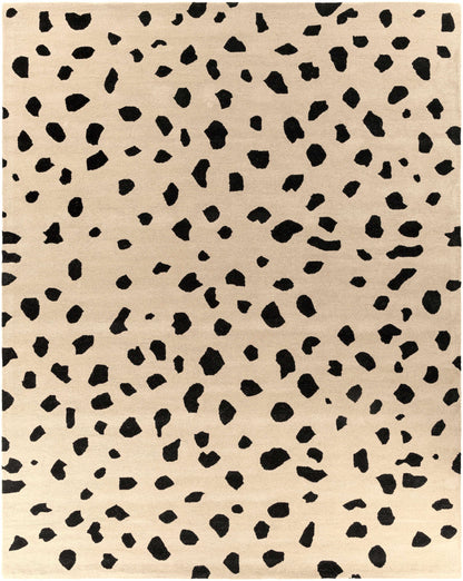 Guiseley Dalmatian Wool Area Rug