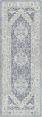 Sema Blue Medallion Rug - Clearance