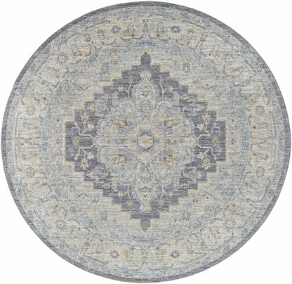 Sema Blue Medallion Rug - Clearance