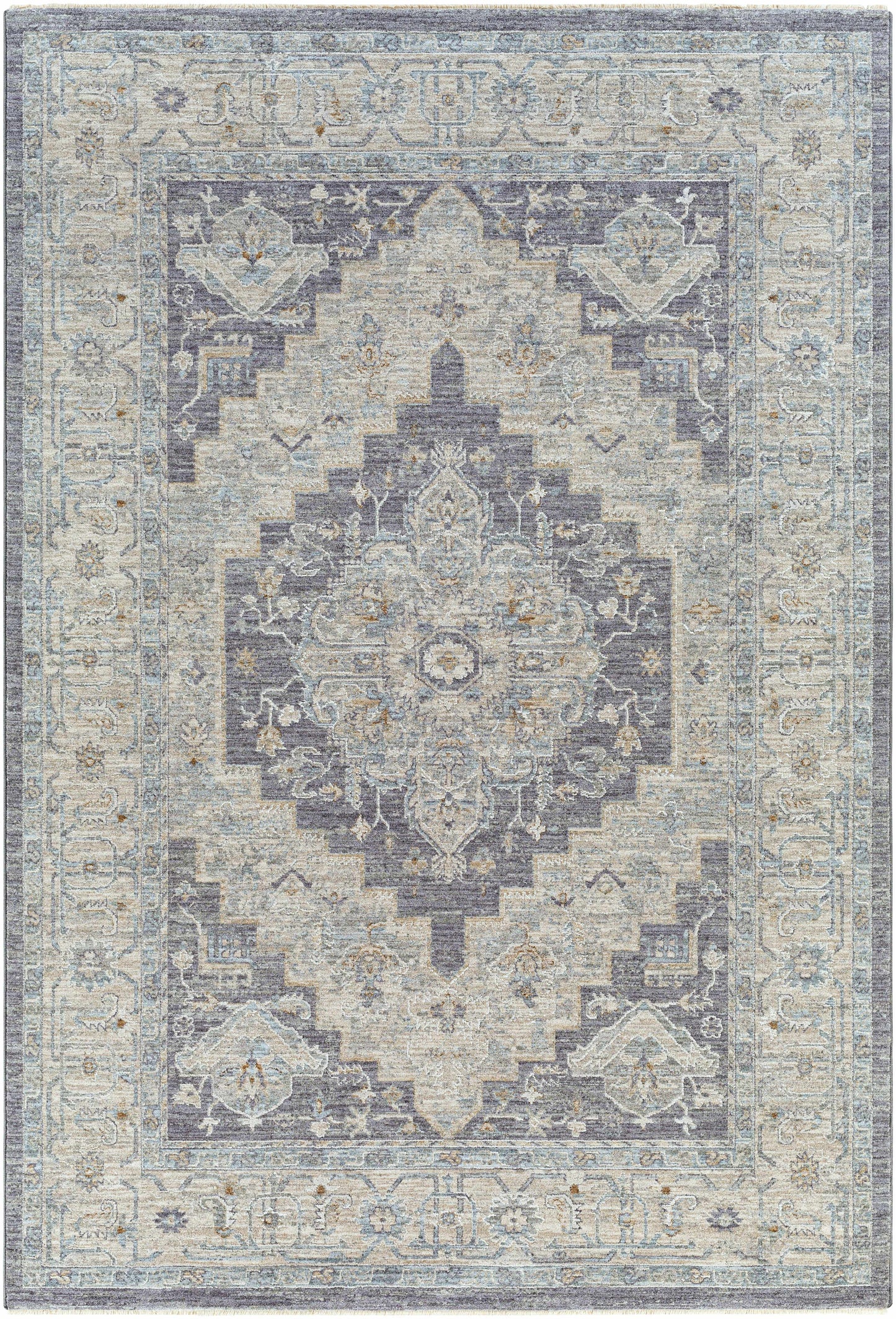 Sema Blue Medallion Rug - Clearance