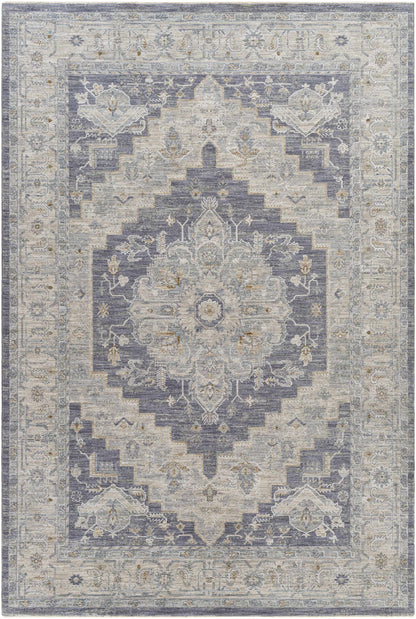 Sema Blue Medallion Rug - Clearance