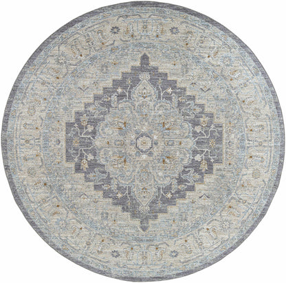 Sema Blue Medallion Rug - Clearance