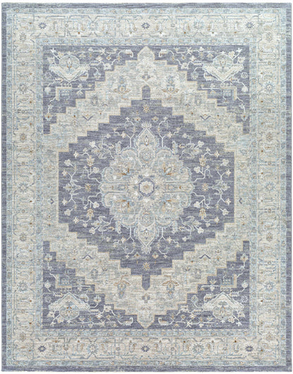 Sema Blue Medallion Rug - Clearance