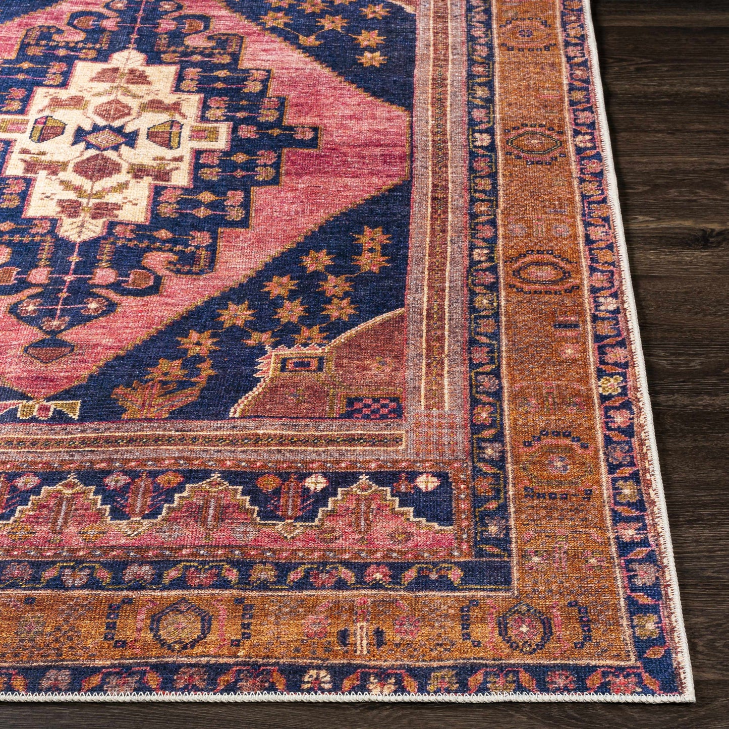 Malamote Washable Area Rug