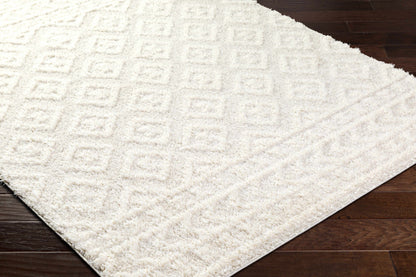 Eivin Cream Diamonds Plush Rug