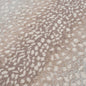 Pointblank Tan Leopard Print Rug