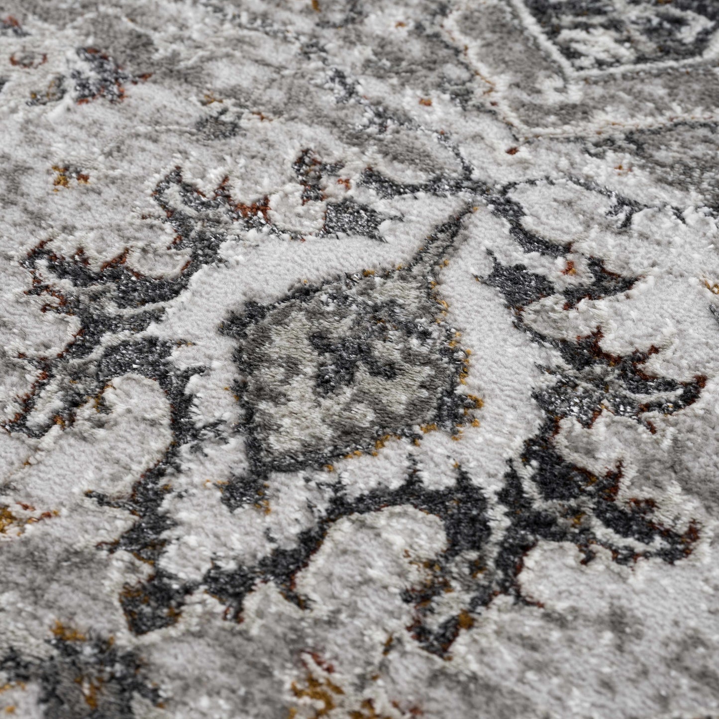 Alfombra Liverpool en gris oscuro - Liquidación