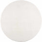 Heavenly Solid Cream Plush Rug