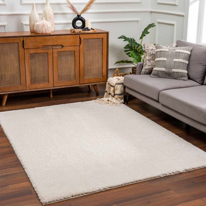 Alfombra de felpa Heavenly Solid Beige