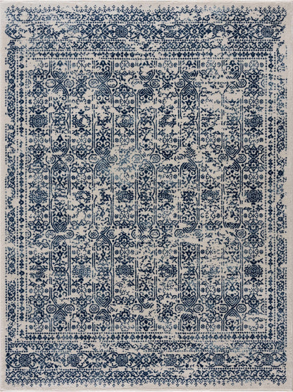 Michie Blue Area Rug - Clearance