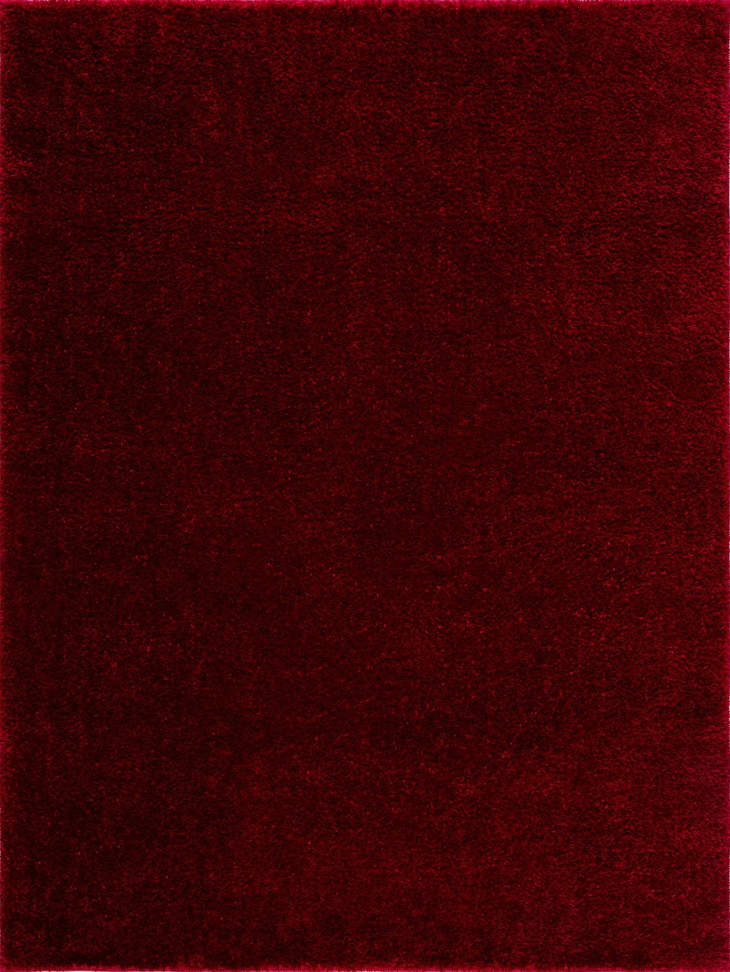 Alfombra de felpa Heavenly Solid Red - Liquidación