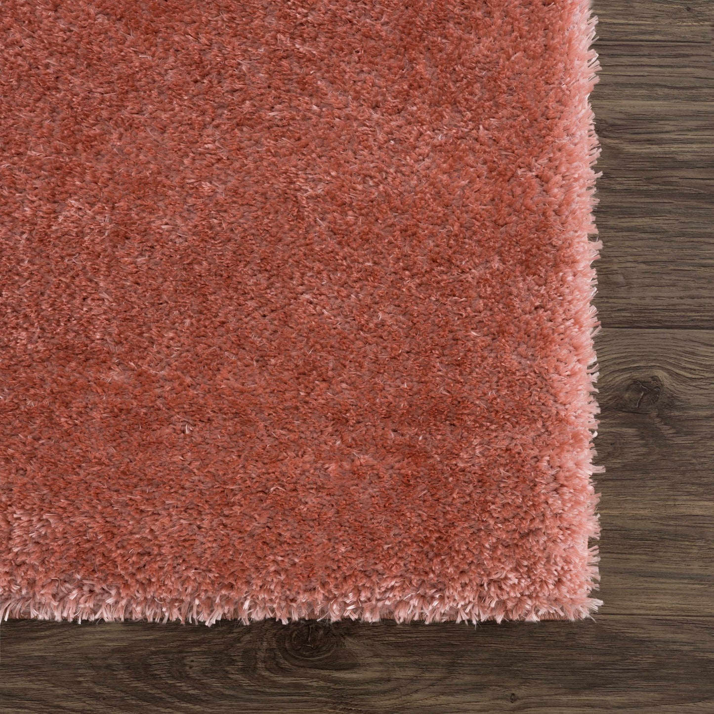 Alfombra de felpa Heavenly Solid Pink - Liquidación