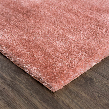 Alfombra de felpa Heavenly Solid Pink - Liquidación