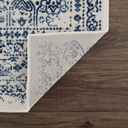 Michie Blue Area Rug - Clearance