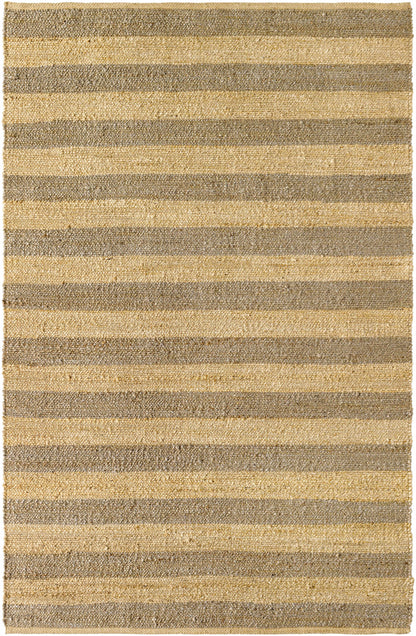 Ilkay Block Stripe Jute Rug