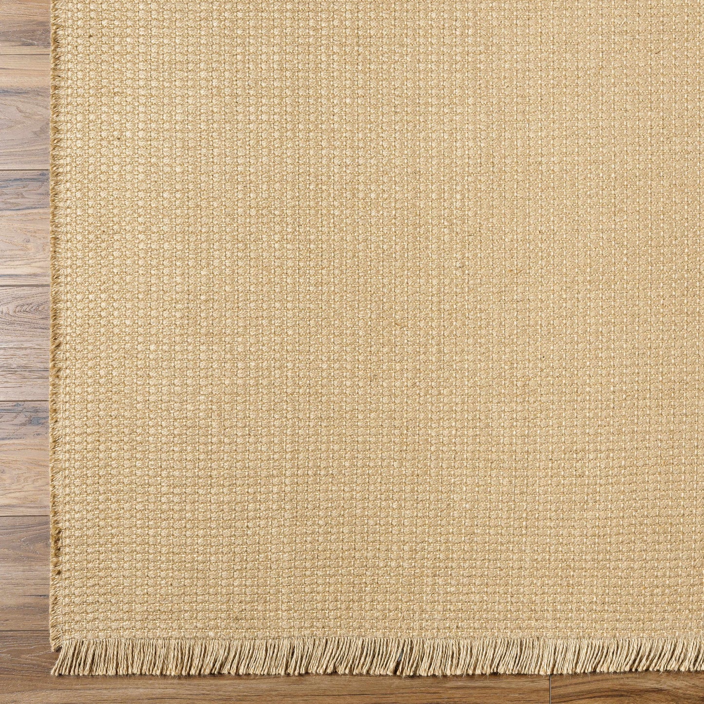 Alfombra de yute Kimi en color beige claro - Surya X Becki Owens