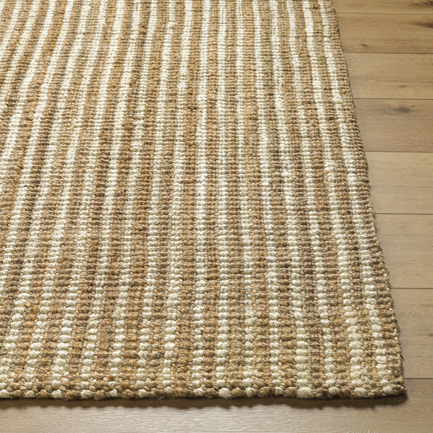 Ambel White Jute Rug