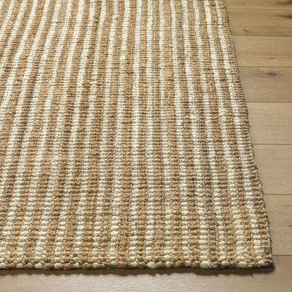 Ambel White Jute Rug