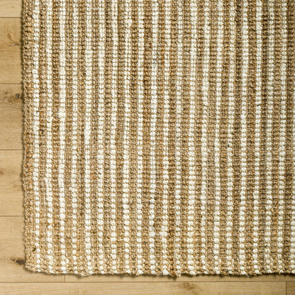 Ambel White Jute Rug