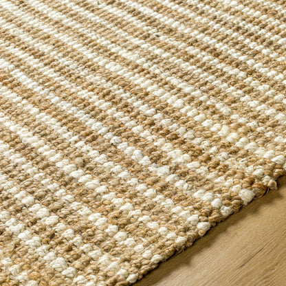 Ambel White Jute Rug