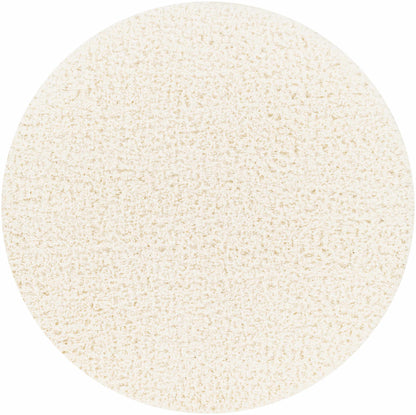 Siari Solid Cream Plush Rug