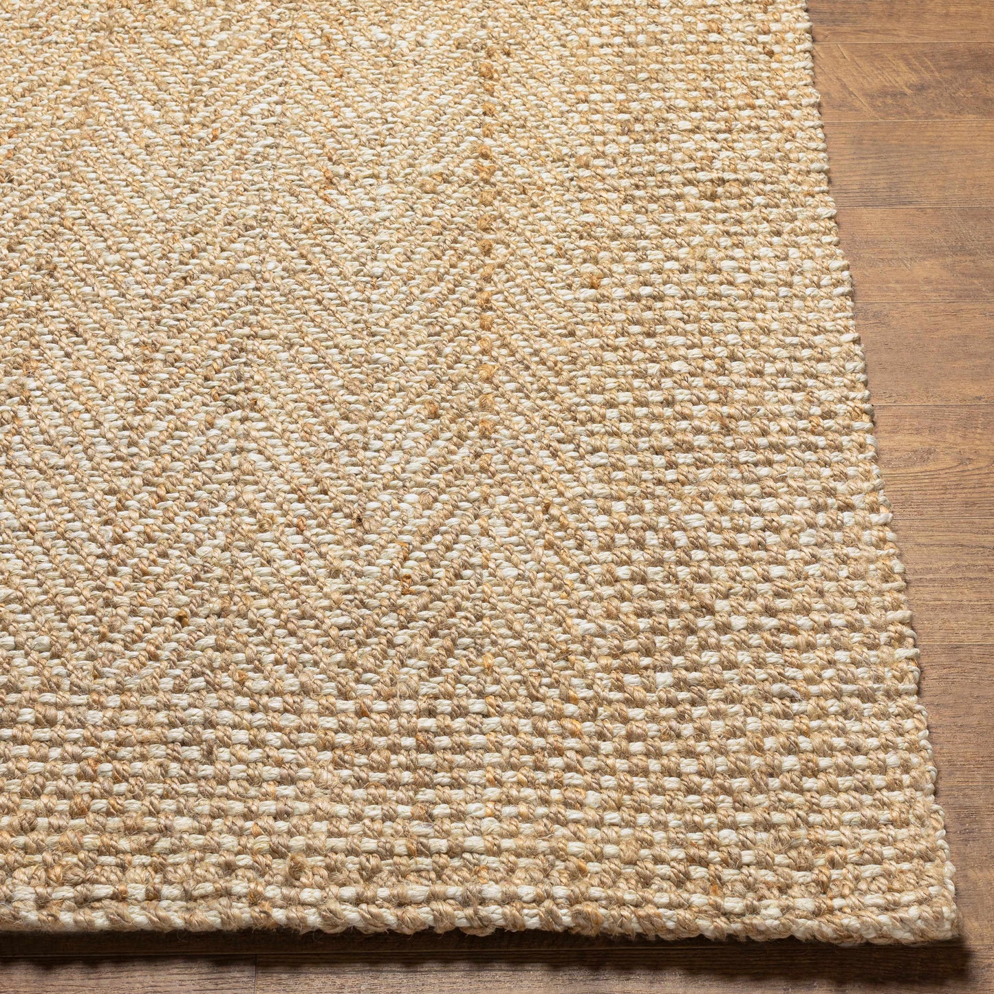 Dinah Natural Textured Jute Rug