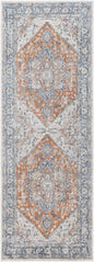 Ezri Rust Washable Area Rug