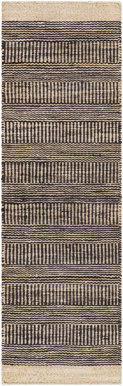 Black Elle Jute Rug