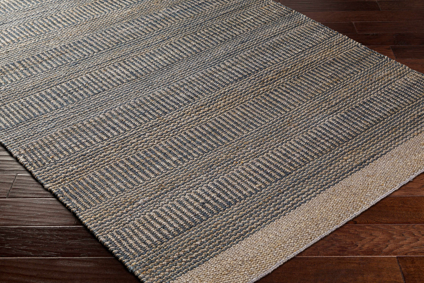 Navy Elle Jute Rug